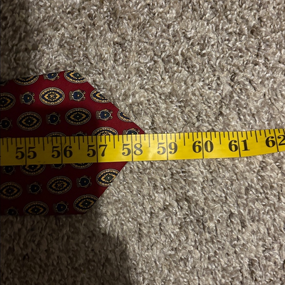 Tommy Hilfiger Red Tie - Picture 4 of 4